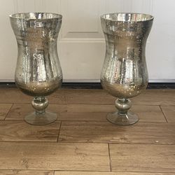2 Glass Vase