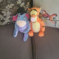 2 Winnie The Pooh Plushies 