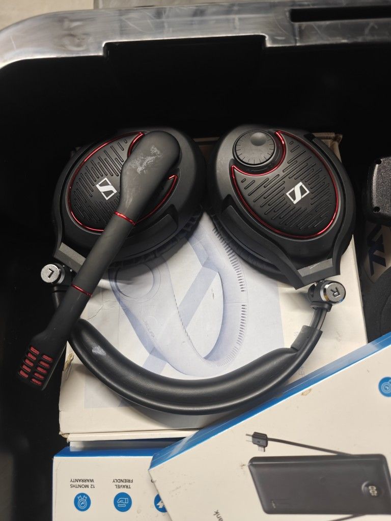 Sennheiser Epos Game Zero Wired Gaming Headset Black Red