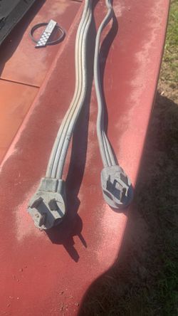 (2) 3 prong stove or dryer 4 ft plugs each
