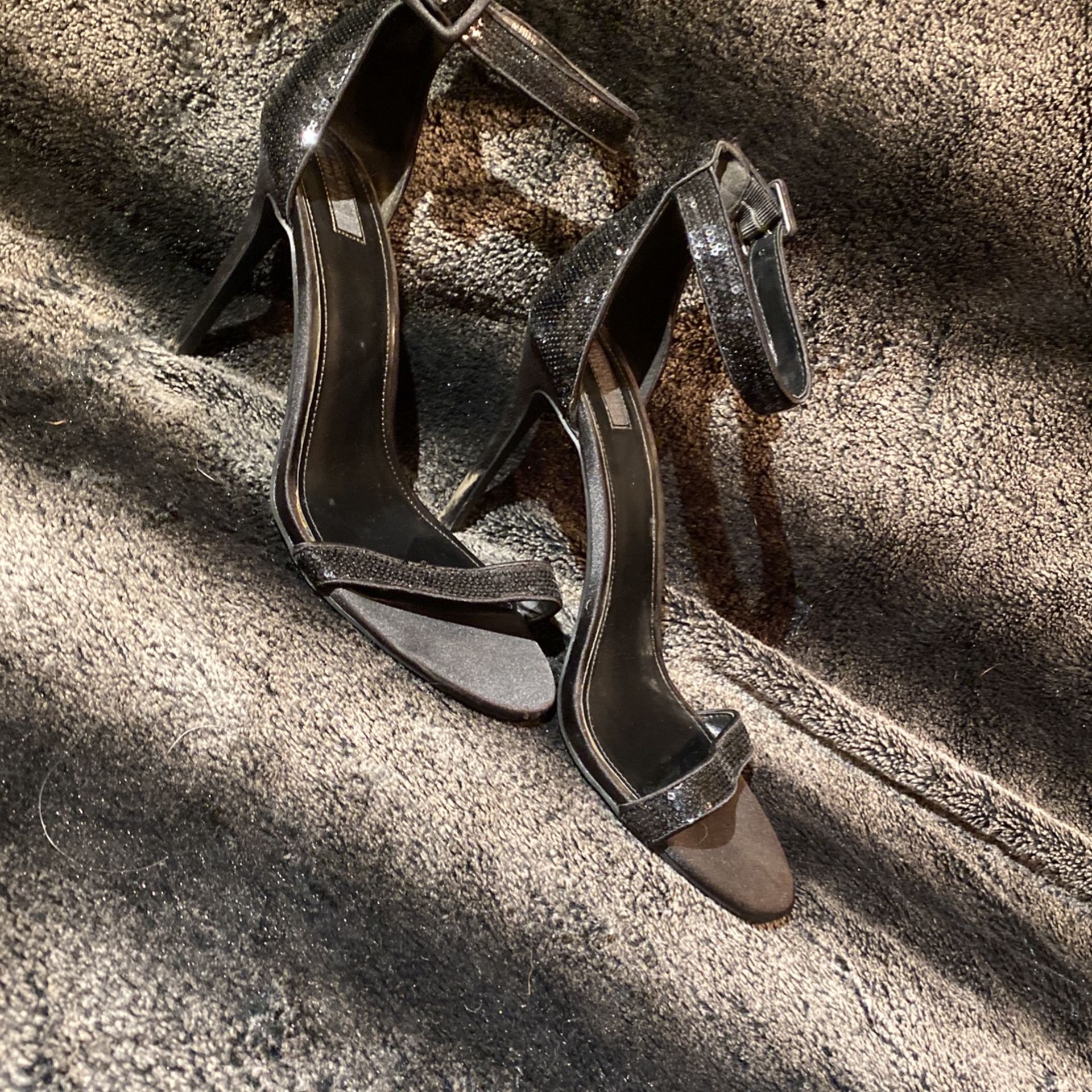 Forever 21 Wide Fit Sparkly ✨ 5” 👠 High Heels Size 13