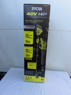 Ryobi 40V HP Brushless 2-Tool Combo Kit NEW