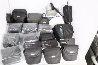 Mixed Camera Bag Lot – Canon, Nikon, Sony, Fujifilm