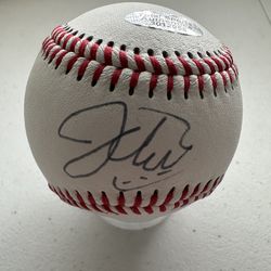 JACOB MISIOROWSKI SIGNED MILWAUKEE BREWERS AUTOGRAPHED RAWLINGS BASEBALL - 779