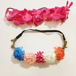 🩷❤️Women's/ Tween Girl Hawaiian and Flower headbands size: OS