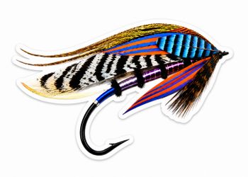 Fly Fishing Salmon Trout Sticker Rainbow Brown Trout Fish Steelhead