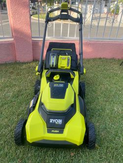 RYOBI 21-inch 40V HP Brushless Cordless Push Mower with 6.0 Ah Battery and Charger