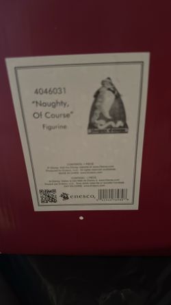 Disney Traditions Nauty Of Course Figurine