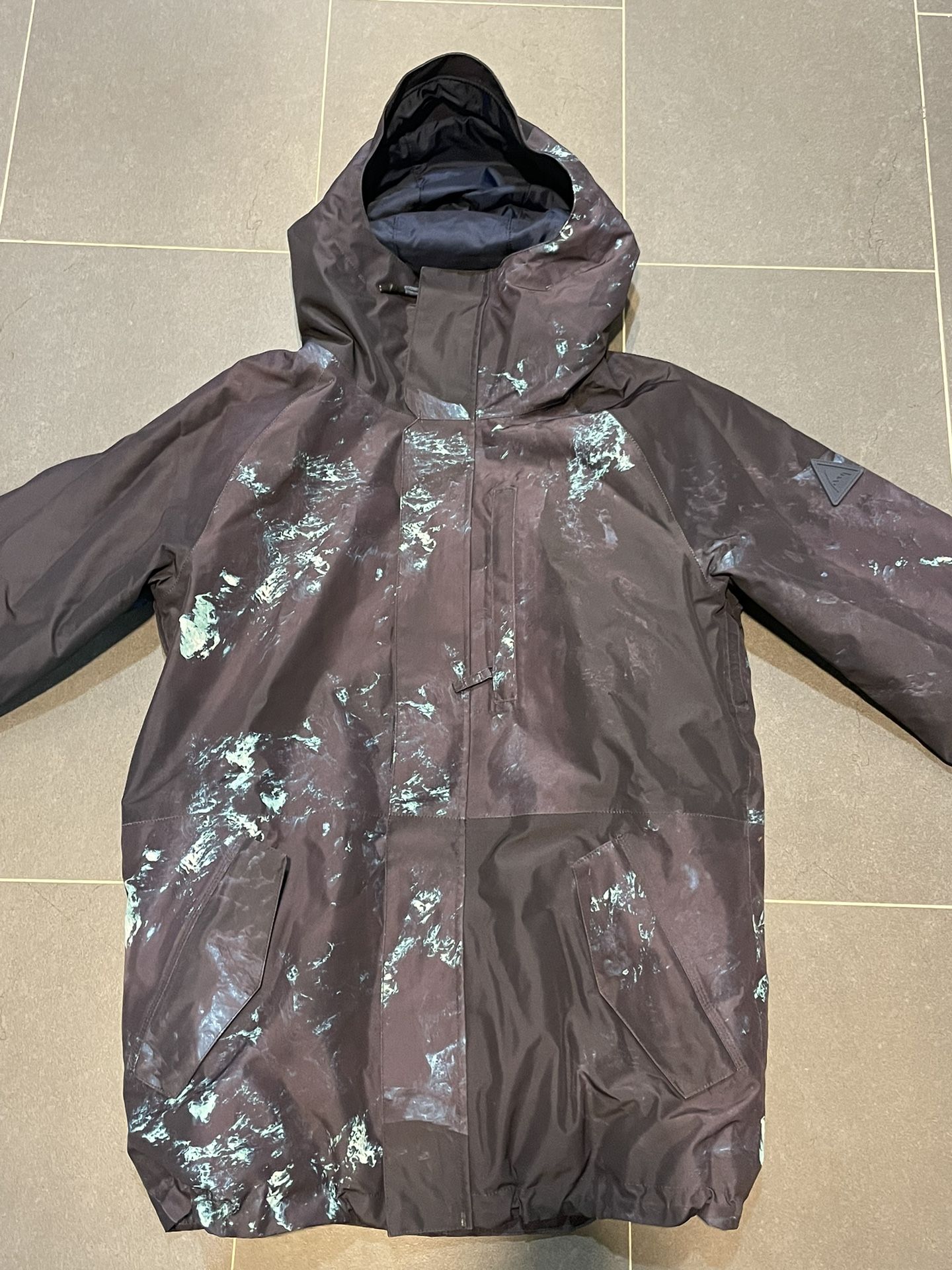 Burton Radial Snowboard Ski Jacket Gore Tex Swash Cyclic