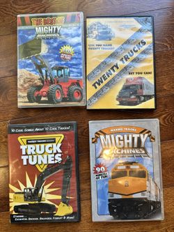 Truck/Machine DVDs (includes 4)