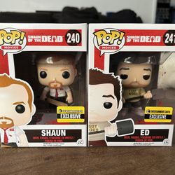 Shaun Of The Dead Funko Pops 240 241