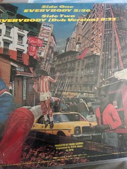 LP Madonna side A  everybody side B. Everybody dub version