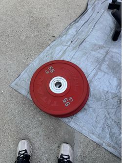 Titan Fitness Urethan 55lb Olympic Plates