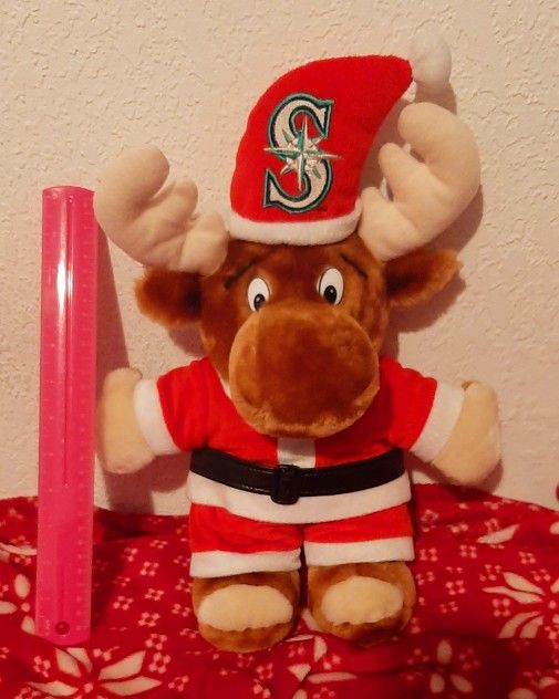 Small Mariner Moose Christmas Plush Toy