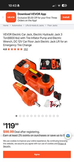 Electric Car Jack 