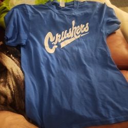 Port & Company 'Crushers' Blue Graphic T-Shirt XL