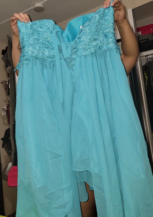 Strapless Dress  & Accessories