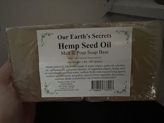 Hemp Seed Oil Soap Base