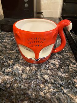 Ceramic Fox Face Mug