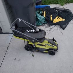 Ryobi Electric Lawn Mower