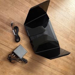 NETGEAR Nighthawk WiFi 6E Router RAXE500 - 12-Stream Gigabit Router AXE11000