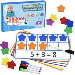 BRAND NEW Montessori Educational Magnetic Toy Math Manipulative EVA Number Counting Games