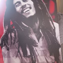 Large BOB MARLEY WALL PIC 