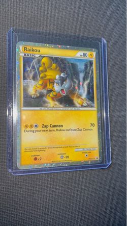 Pokemon Cards HeartGold & SoulSilver Raikou Promos