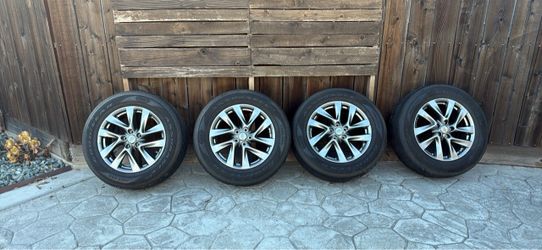 4 Qx60 rims & tires