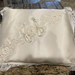 Wedding  Vintage Ring Bearer Pillow