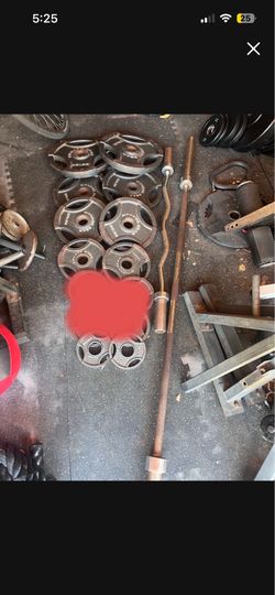 Olympic weights and barbells