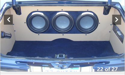 Trunk panels