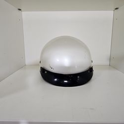 Daytona Skull Cap Half Shell Motorcycle Helmet - DOT Approved - Size Large