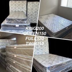 Mattresses King Queen Full Twin
