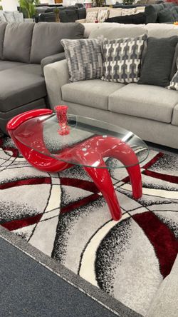 New Red coffee table
