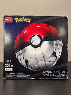 MEGA Construx Pokémon Jumbo Poké Ball 303-Piece Set – New in Sealed Bags