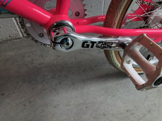 For Sale / 1989 Complete GT Pink Cheesegrater Crankset