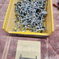 100 NEW COUNTERTOP JOINERS (Dog Bones)