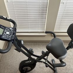 MOVING SALE - X-Bike Exercise Bike w/ Foldable Seat – Must Go!