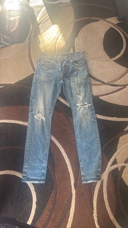 Purple jeans