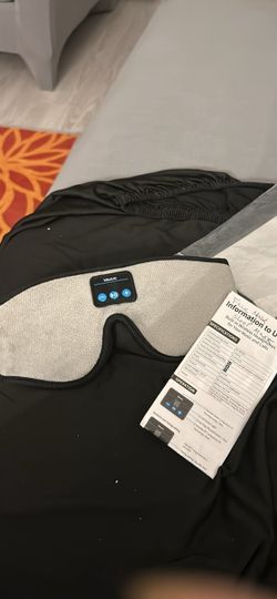 Bluetooth Sleep Mask with Built-In Headphones