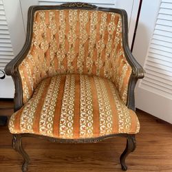 French Bergere Lounge Chair