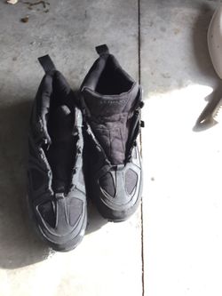 Oakley hiking boots.