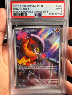 Pokemon Charcadet #022 PSA 9