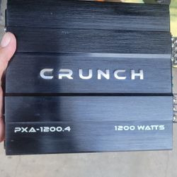 Crunch  4 Channel Amp 1200 Watts 