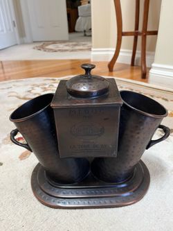 Vintage medoc Jatex Metal Wine Cooler Holder