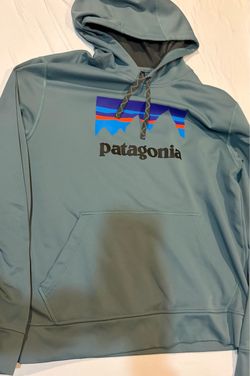 Patagonia Polycycle Hoodie Men's Grayish Green Medium