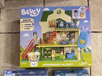 Bluey Supermarket Playset