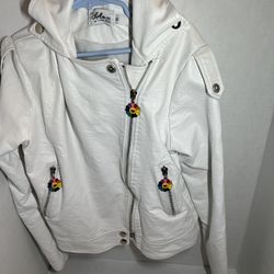 Lola The Boys Size 10 Leather Jacket