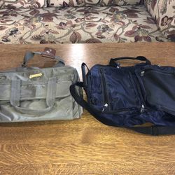 2 Duffel Bags One Is New One Is Slightly Used 